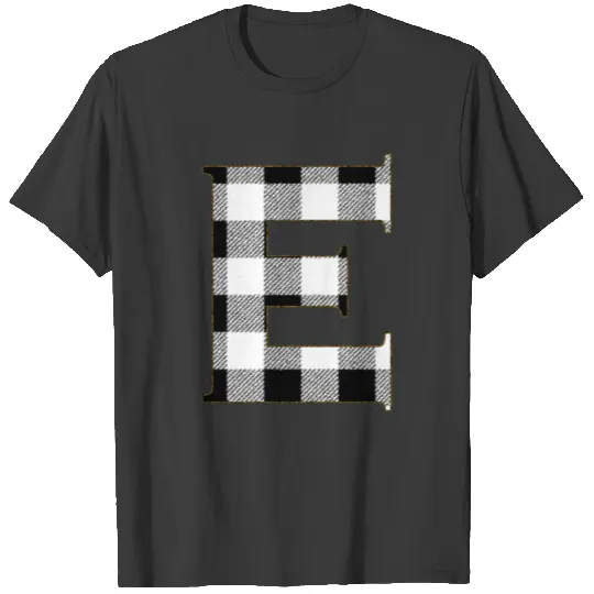 Gingham Check E T-shirt