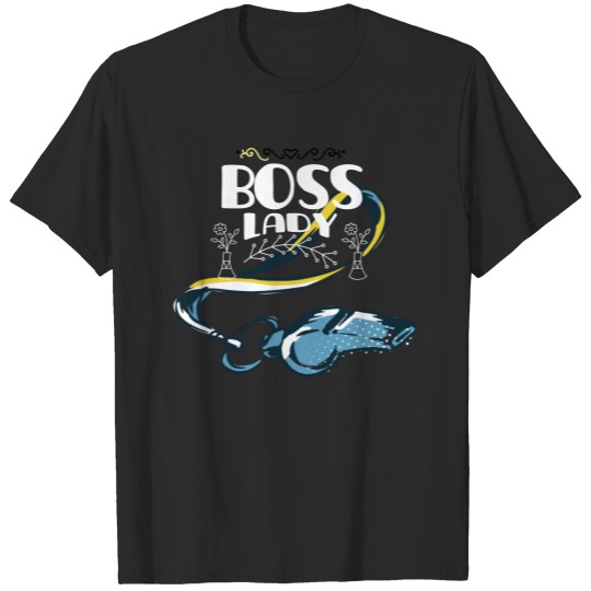 Discover Boss lady mother soccer mom T-shirt