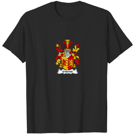 Discover O'heyne Coat Of Arms - Family Crest T-shirt