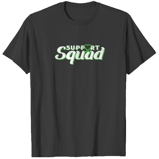 Cerebral Palsy Awareness Month Support Squad Brain T-shirt