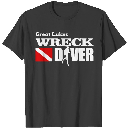 Great Lakes (wreck diving) T-shirt