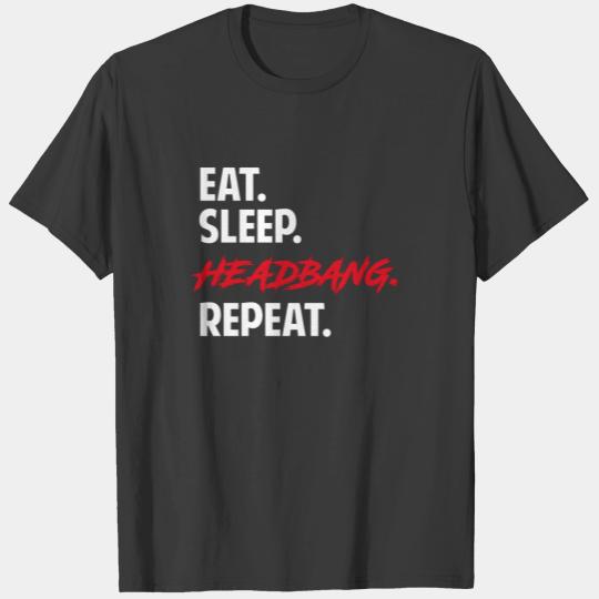 Metal Hardrock Headbanger's T-shirt