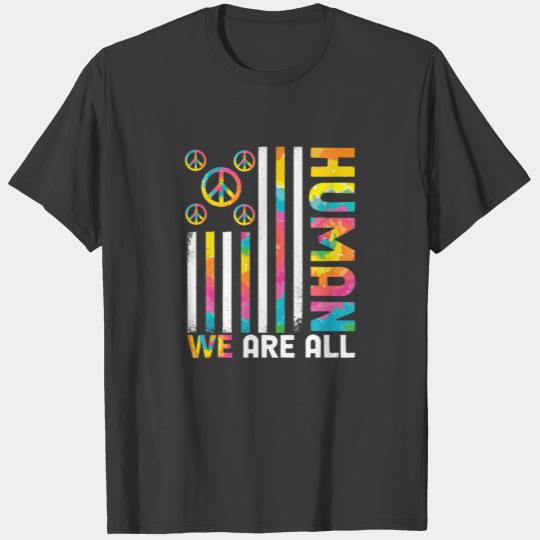 LGBT Flag Gay Pride Month We Are All Human Pride A T-shirt