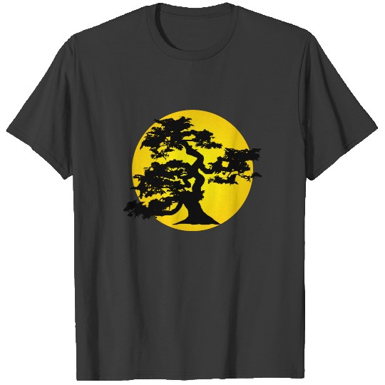 Bonsai Silhouette Sun T-shirt