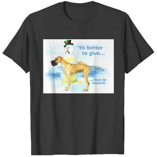 Great Dane BTG Brindle UC T-shirt