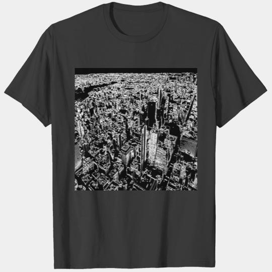 Manhattan designed polo T-shirt