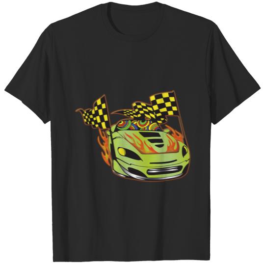 Discover Retro Auto Racing T-shirt