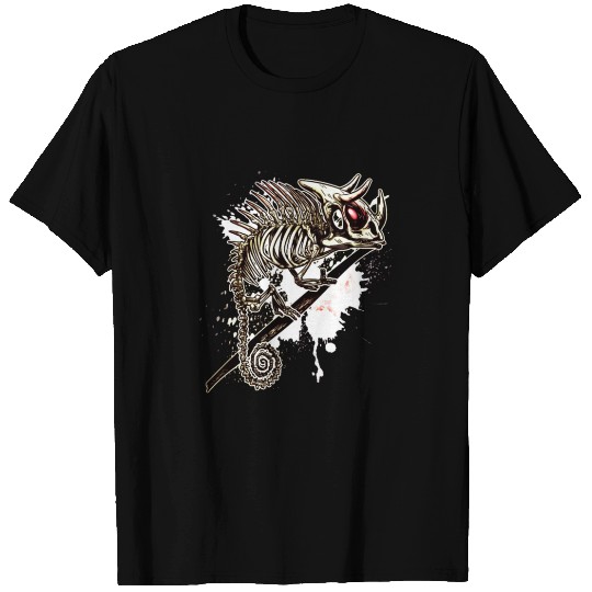 chameleon bone skeleton T-shirt