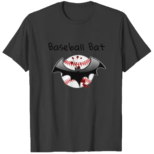 Baseball Bat Flying Hot Red T-shirt