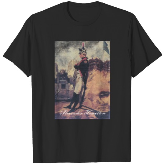 Discover Captain Hamilton of the artillery T-shirt