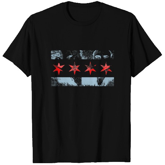 Al Capone Chicago Flag Sweat T-shirt