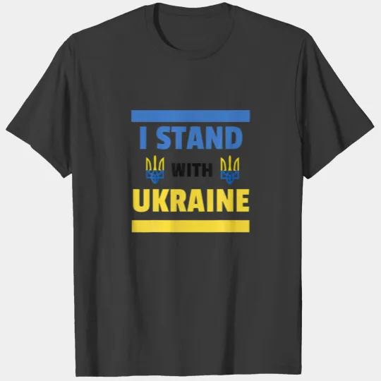 Supports Ukraine - I Am With Ukraine T-shirt