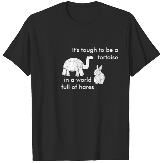 Discover Tortoise and hare humorous T-shirt