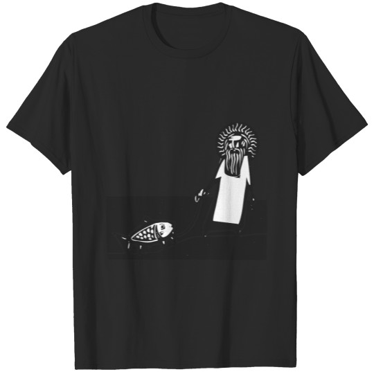 Discover God and Fish T-shirt