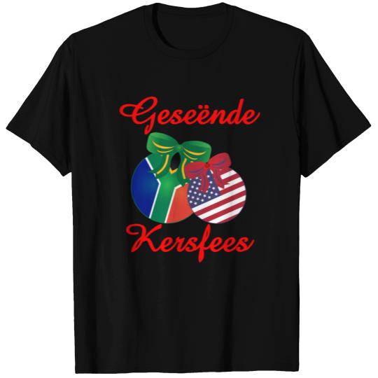 Ladies Afrikaans "Kersfees" Christmas Raglan T-shirt