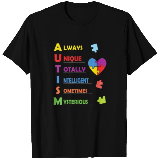Autism awareness plus size acceptance puzzle T-shirt