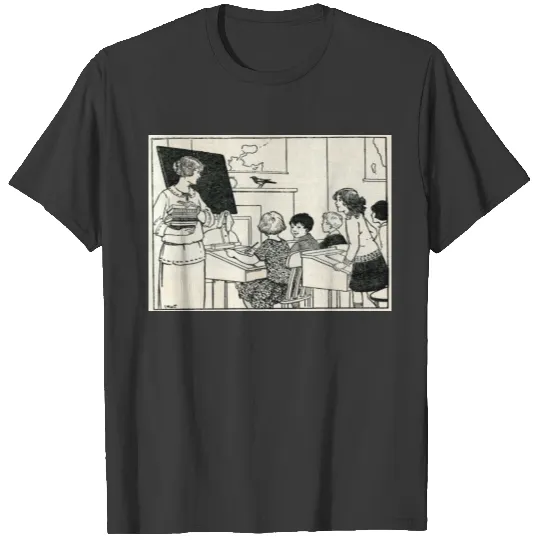 Vintage Elementary Teacher Picture T-shirt
