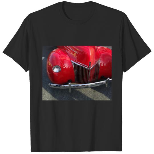 Discover Red Vintage 1930s auto Polo T-shirt