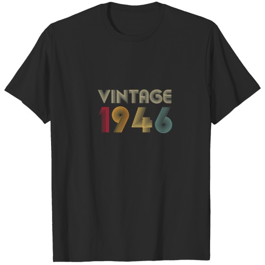 Discover 77 Years Of Being Awesome Vintage 77 Years Old 77T T-shirt