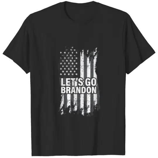 Discover Let's Go Brandon Camouflage US-Flag T-shirt