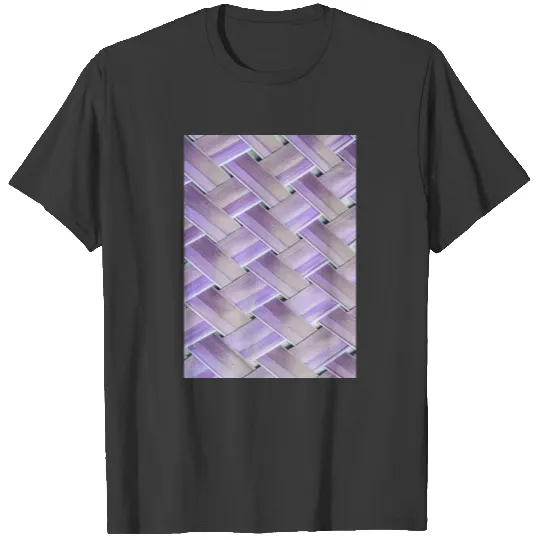lilac polo T-shirt