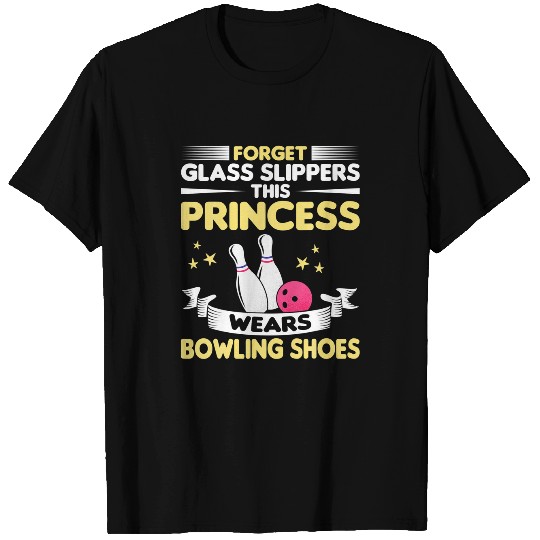Ladies Bowling Pin Bowler Spareball T-shirt