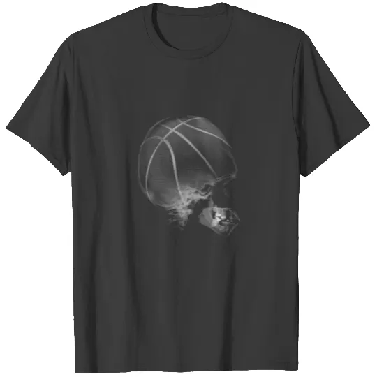 Basketball Totenkopf Basketball Team T-shirt
