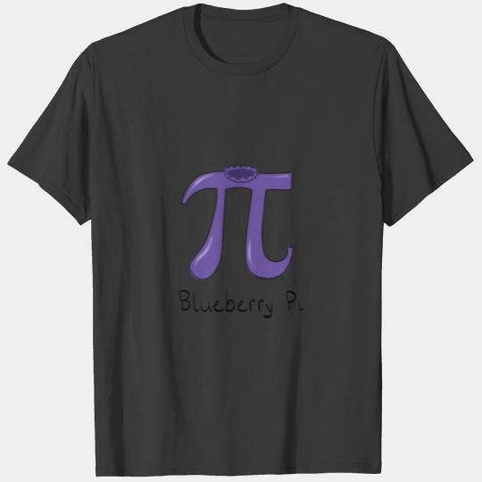 Blueberry Pi Symbol Math Teacher T-shirt