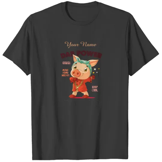 Miss Piggy Dab Power Making Some Noice T-shirt