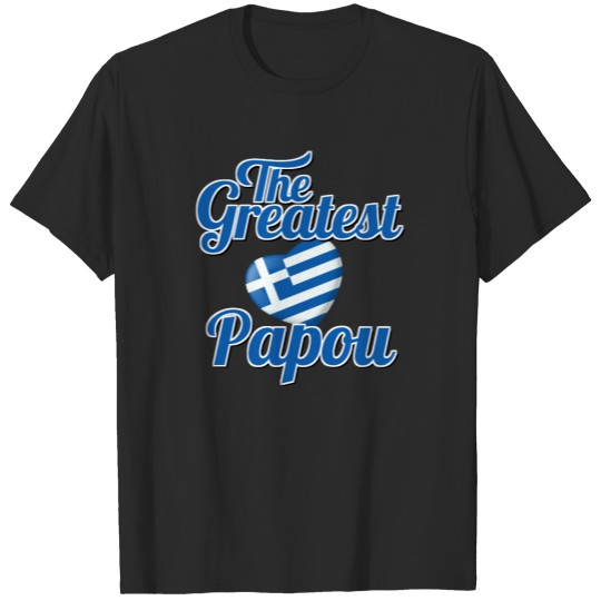 Discover Greatest Papou T-shirt