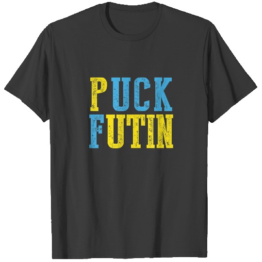 Puck Futin Meme I Stand With Ukraine Ukrainian Lov T-shirt
