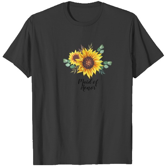Sunflower Maid of Honor T-shirt