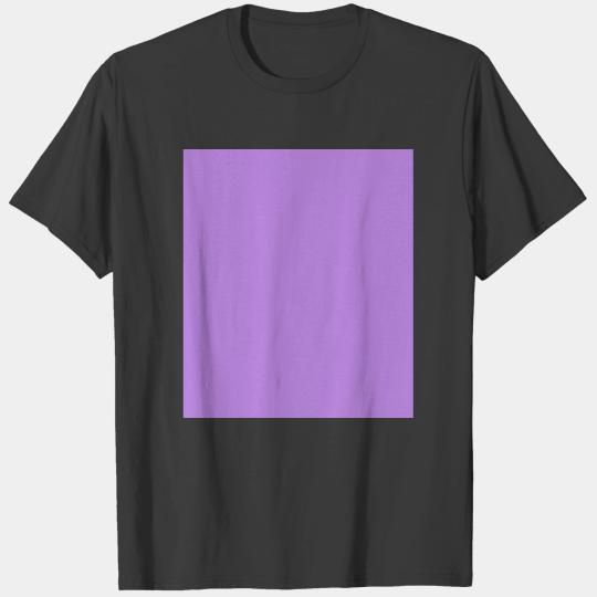 Lavender Purple Solid Color T-shirt