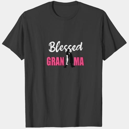 Blessed Great Grandma Mother's Day For Women Flowe T-shirt