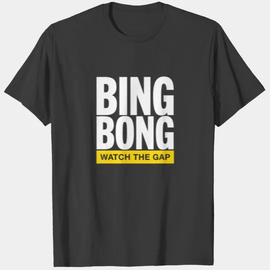 Funny NYC Subway Bing Bong Rally Sound T-shirt
