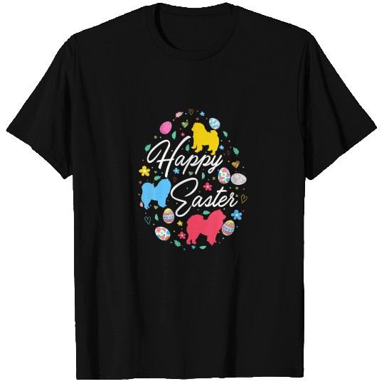 Happy Easter Cute Easter Eggs Shape Collection Cho T-shirt