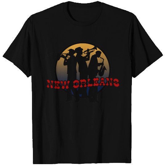 Retro New Orleans Jazz T-shirt