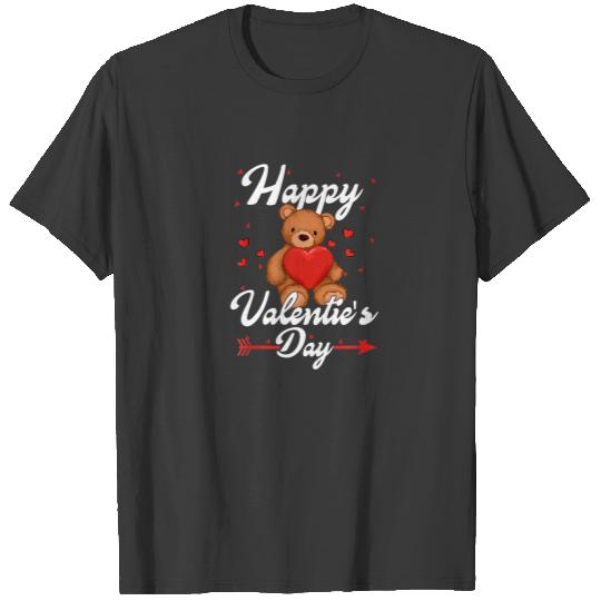 Happy Valentine's Day,Teddy Bear T-shirt