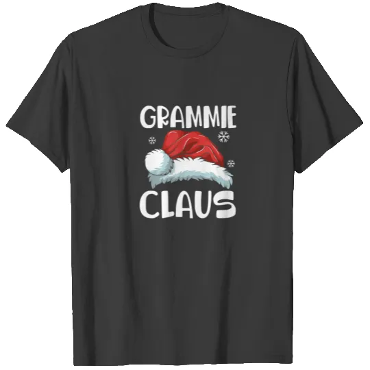 Grammie Claus Christmas Pajama Family Matching Xma T-shirt