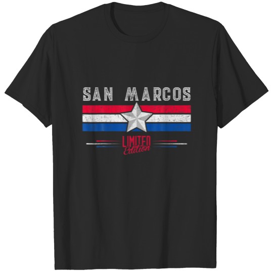 Discover San Marcos Retro Vintage Gift Women Men T-shirt