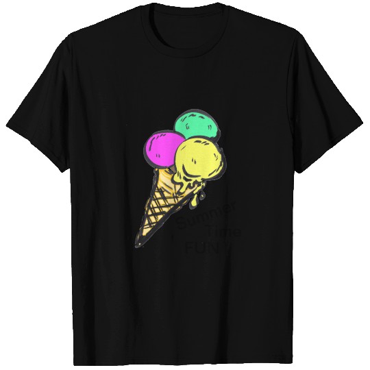 Ice Cream Summer Time Fun T-shirt
