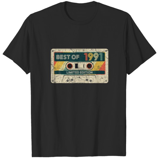 Discover Best Of 1991 Limited Edition, Funny 31 Year Old Bi T-shirt