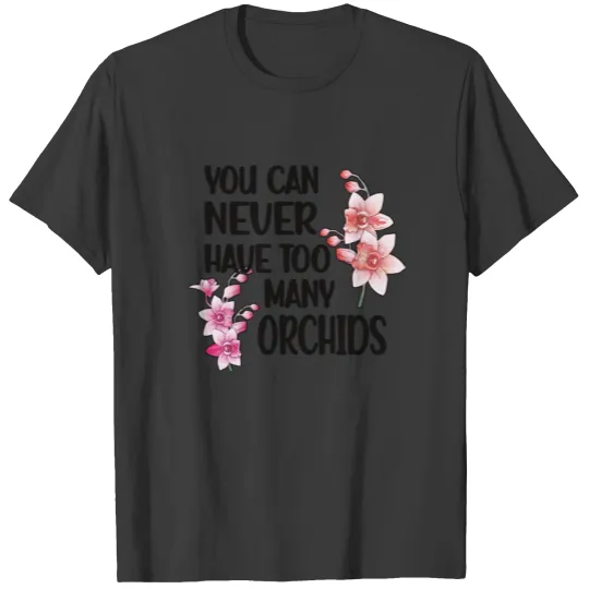 Orchid Lover Orchid Whisperer Orchid Plant Grower T-shirt