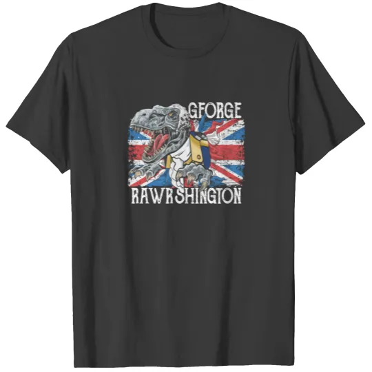 George Rawrshington George Washington - 4Th Of Jul T-shirt
