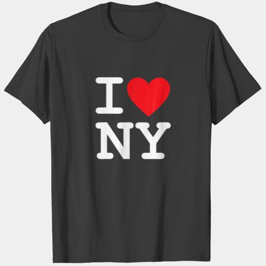 I-Heart-Love-NY-New-York-City-NYC-Classic-Font T-shirt