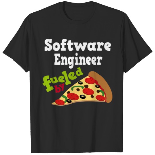 Software Engineer (Funny) Pizza T T-shirt