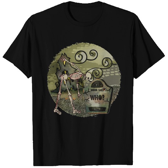 Midnight Graveyard Whimsical T-shirt