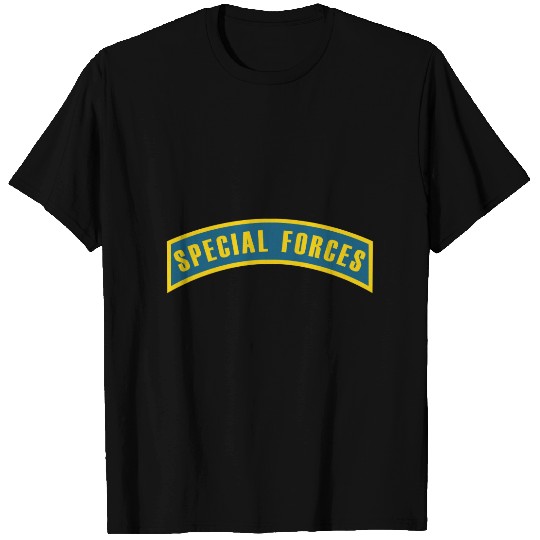 Special Forces Tab Blue & Gold T-shirt