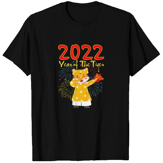 Dabbing Tiger Vietnamese Lunar New Year Kids T-shirt