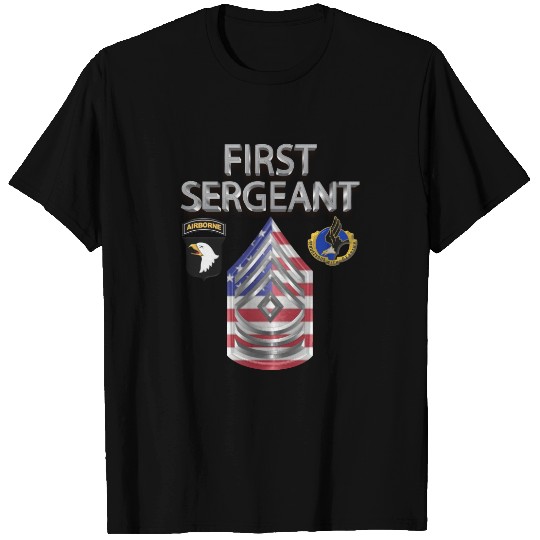 101st Airborne Division First Sergeant T-shirt